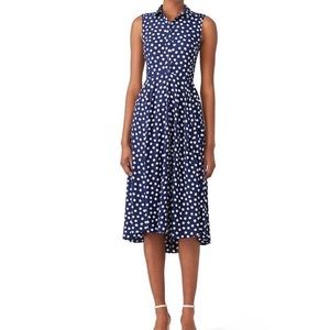 Kate Spade New York - Cloud Dot Midi Dress - size 0